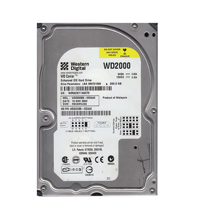 Western Digital Caviar 200GB 7200RPM EIDE 2MB Cache Hard Drive for CE - 3.5-Inch Servers
