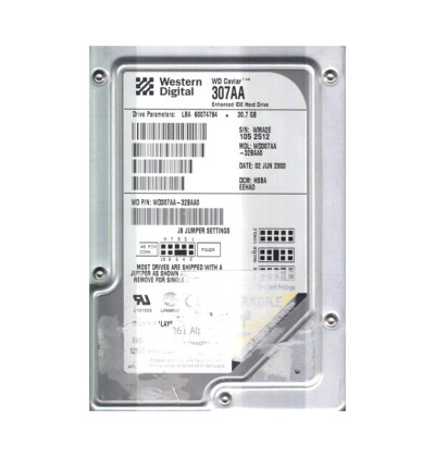 WD307AA-32BAA0 - Western Digital 30.7GB 5400RPM EIDE 2MB 3.5" HDD