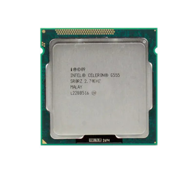 Intel Celeron G555 2.70GHz Processor for Socket FCLGA1155 - CM8062301263601 - Compatible with 5.00GT/s DMI servers