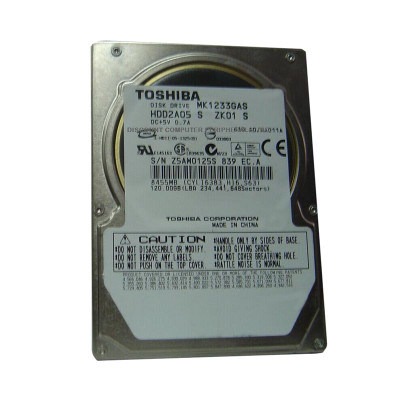 HDD2A05 - TOSHIBA 120GB 4200RPM 2.5" IDE HDD