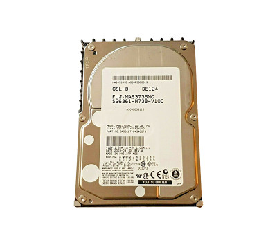 MAS3735NC - Fujitsu 73GB 15000RPM Ultra320 SCSI 80-Pin Hot-Pluggable 3.5-Inch Hard Drive