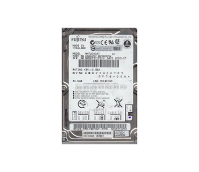 CA06297-B29400TW - Fujitsu 40GB 4200RPM 2.5" IDE HDD