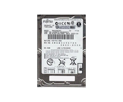 Fujitsu 60GB 4200RPM IDE Ultra ATA/100 ATA-6 2MB Cache 2.5-inch Hard Drive compatible with laptops