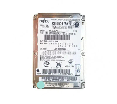 Fujitsu 30GB 4200RPM IDE Ultra ATA/100 ATA-6 2MB Cache 2.5 Hard Drive for Laptops