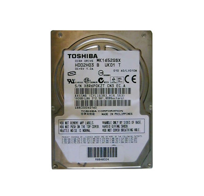 HDD2H03B - TOSHIBA 160GB 5400RPM SATA 8MB 2.5" HDD