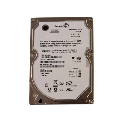 9AH417-196 - Seagate 40GB 4200RPM IDE ATA-100 8MB 2.5" HDD