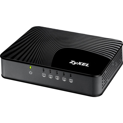 ZyXEL GS105SV2 5-Port Gigabit Ethernet Network Switch for Desktop Use