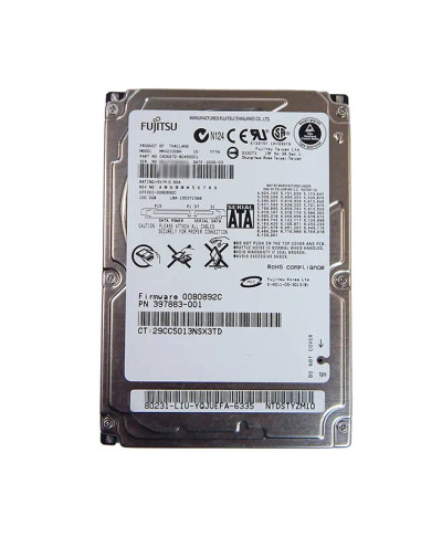 397883-001 - HP 100GB 5400RPM SATA 1.5Gb/s 2.5" HDD