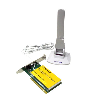 Netgear WAG311 32-Bit PCI Express Wireless Network Adapter for 5.8GHz Dual Band 802.11a/g/b - Compatible with Servers