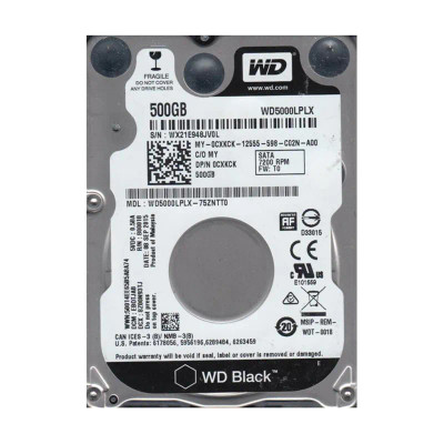WD5000LPLX-75ZNTT0 - Western Digital Black 500GB 7200RPM Hard Drive
