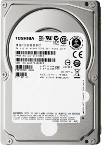 MBF2600RCn - TOSHIBA 600GB 10000RPM SAS 6Gb/s 2.5" HDD