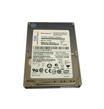 IBM 300GB 10000RPM SAS 6Gb/s Hot-Swappable 16MB Cache 2.5-Inch Hard Drive for Servers