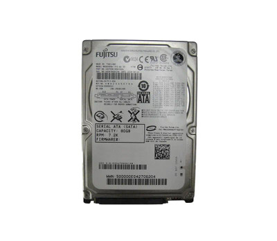 CA07096-B32100DL - Fujitsu 80GB 7200RPM SATA 3Gb/s 2.5" HDD