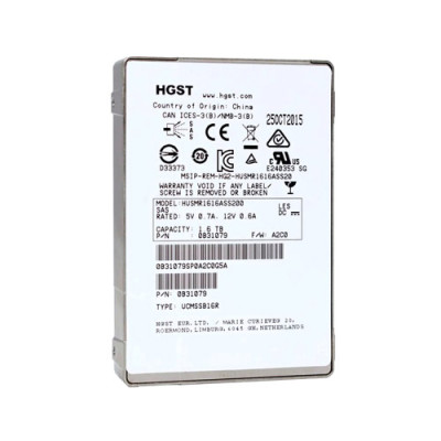 0B31079 - Hitachi 1.6TB SAS 12Gb/s 2.5" SSD