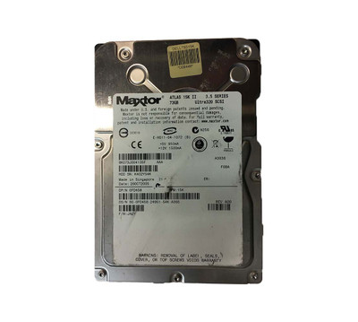 8K073J004135F - Maxtor 73.5GB 15000RPM Ultra320 SCSI 3.5" HDD