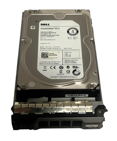 Dell 3TB 7200RPM SAS 6Gb/s 64MB Cache Hard Drive for VMG79 Servers