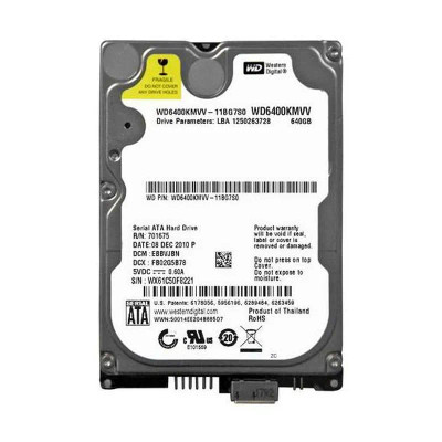 WD6400KMVV - Western Digital 640GB 5400RPM USB 2.0 2.5" External HDD