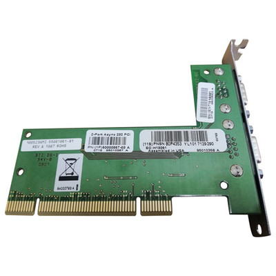 50000857-03 - Digi international 2 Port DB-9 Male uPCI Network Adapter
