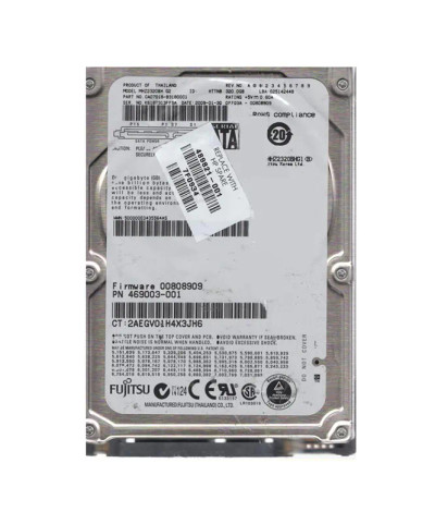 489821-001 - HP 320GB 5400RPM SATA 2.5" HDD