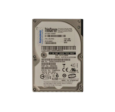 45J9652 - IBM 146GB 10K RPM SAS 2.5" Hot-Swap HDD