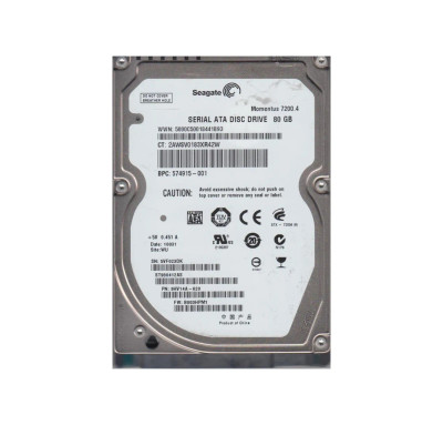 ST980412AS - Seagate 80GB 7200RPM SATA 3Gb/s 2.5" HDD