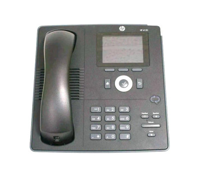 HP 4120 IP Phone with 2 x Ports, 10/100/1000Base-T, VoIP Speaker Phone - compatible with HP ProLiant DL360p Gen8 servers HP 4120 IP Phone with 2 x Ports, 10/100/1000Base-T, VoIP Speaker Phone - compatible with HP ProLiant DL360p Gen8 servers