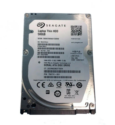 HP 500GB 7200RPM SATA 6Gb/s 32MB Cache 2.5 Hard Drive for ProLiant DL360p Gen8 Servers