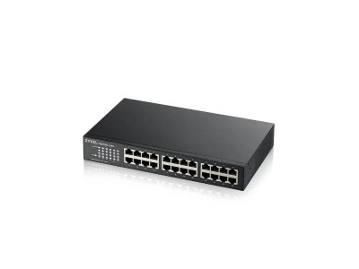 GS1100-24E - Zyxel 24-Port Gigabit 2 SFP Layer 2 Network Switch