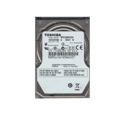 HDD2H83A - TOSHIBA 320GB 5400RPM SATA 8MB 2.5" HDD