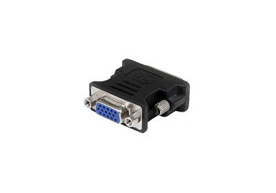 StarTech DVI to VGA Cable Adapter Black M/F for DVIVGAMFBK - Compatible with DVI to VGA connections