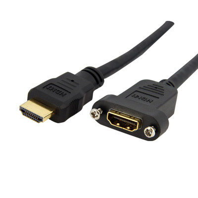 HDMIPNLFM3 - StarTech 3ft HDMI Cable Black