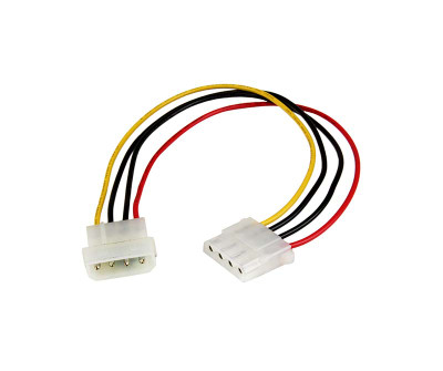 StarTech 12-Inch LP4 Power Extension Cable M/F for ProLiant DL360p Gen8 Servers