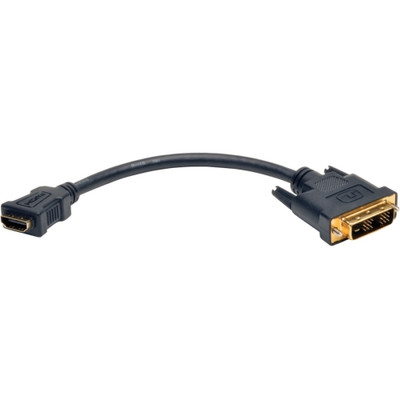 TRIPP LITE P130-08N DVI-D to HDMI Video Cable Adapter 0.2m Black