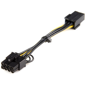 PCIEX68ADAP - StarTech PCIe 6-Pin to 8-Pin Power Adapter Cable