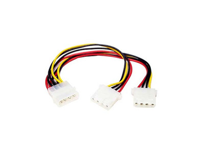 PYO2L - StarTech LP4 to 2x LP4 Power Y Splitter Cable