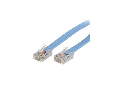 StarTech 6ft Console Rollover Cable RJ45 M/M for ROLLOVERMM6 - Compatible with networking equipment
