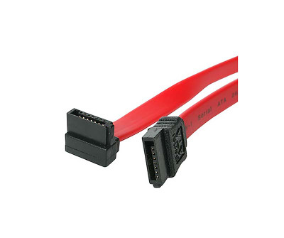 StarTech 12in SATA to Right Angle SATA Cable for Data Transfer - Compatible with SATA Devices - Ideal for Tight Spaces