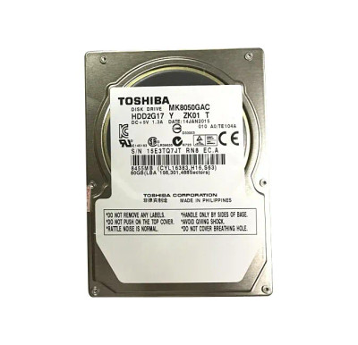 Toshiba 80GB 4200RPM IDE 2.5-Inch Hard Drive for Laptops - MK8050GAC