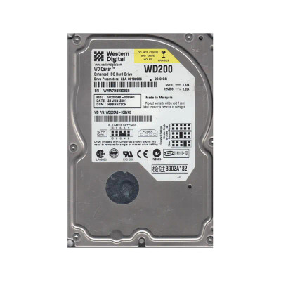 WD200AB-00BVA0 - WESTERN DIGITAL 20GB 5400RPM EIDE 3.5" HDD