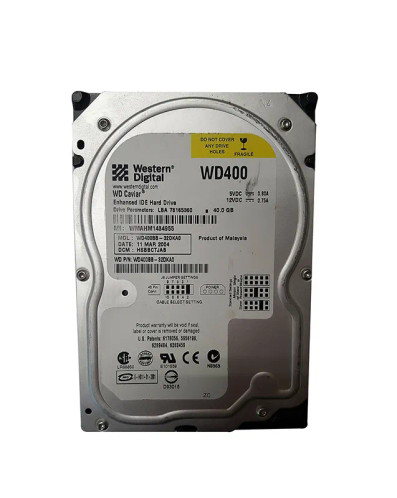 Western Digital Caviar 40GB EIDE Hard Drive 7200RPM 2MB Cache 3.5-Inch - Compatible with Desktop Computers