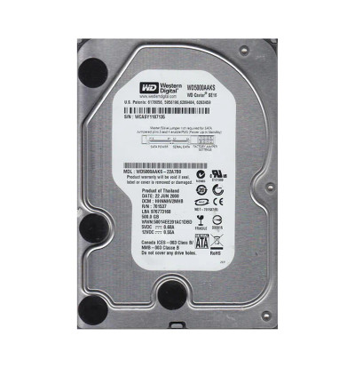 WD5000AAKS-22A7B0 - Western Digital 500GB 7200RPM SATA 3.5-Inch HDD