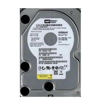WD5000AAKS-60YGA1 - Western Digital 500GB 7200RPM SATA 3Gb/s 16MB 3.5" HDD