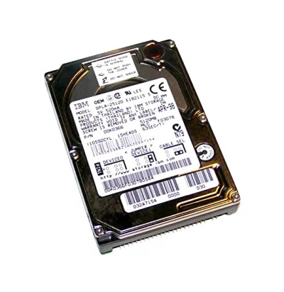 IBM 5.1GB 4900RPM IDE Ultra ATA/33 ATA-4 468KB Cache 2.5-Inch Hard Drive compatible with laptops