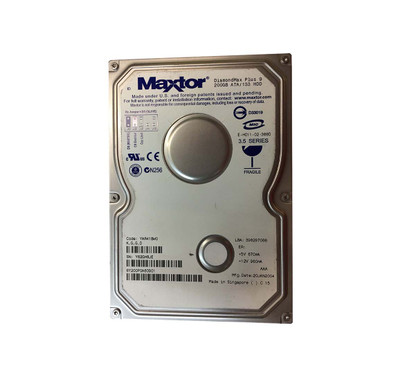 Maxtor DiamondMax Plus 9 200GB 7200RPM ATA-133 8MB Cache Hard Drive for 3.5-Inch Drive Bay