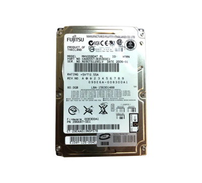 Fujitsu 80GB 4200RPM IDE Ultra ATA/133 2.5 Hard Drive CA06557-B35300C1 - Compatible with ATA-7, 8MB Cache