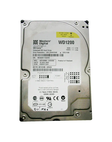 Western Digital Caviar 120GB EIDE Hard Drive for Desktop Computers