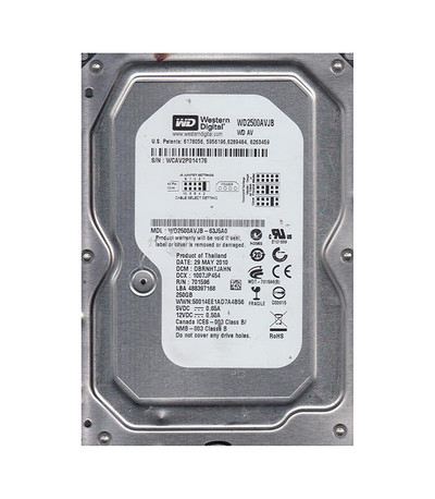 WD WD2500AVJB-63J5A0 AV 250GB IDE Ultra ATA/100 ATA-6 3.5-Inch HDD
