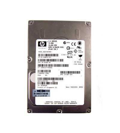 Maxtor Atlas 10K V 73.5GB 10000RPM Ultra320 SCSI Hard Drive, 80-Pin 3.5-Inch, 8MB Cache - Compatible with Servers
