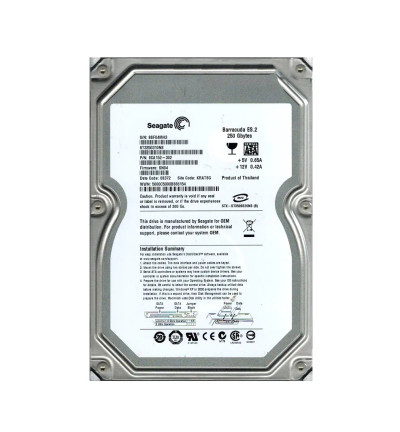 9CA152-302 - Seagate 250GB 7200RPM SATA 3Gb/s 3.5" HDD