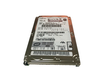 Fujitsu 80GB 5400RPM IDE Ultra ATA/100 2.5 Hard Drive - CA06377-B11800DL, compatible with ATA-6, 8MB Cache